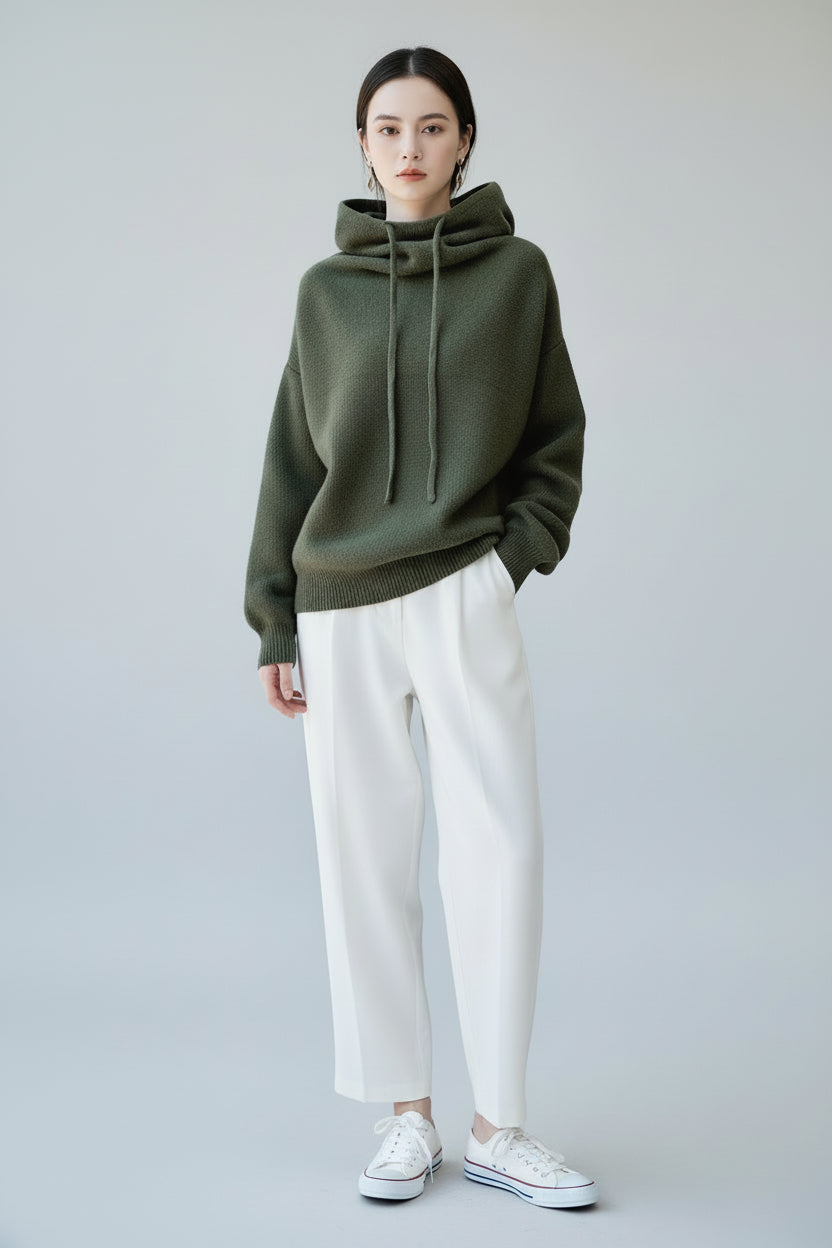 The Essential Chunky Knit | Relaxed Winter Thermal Sweater