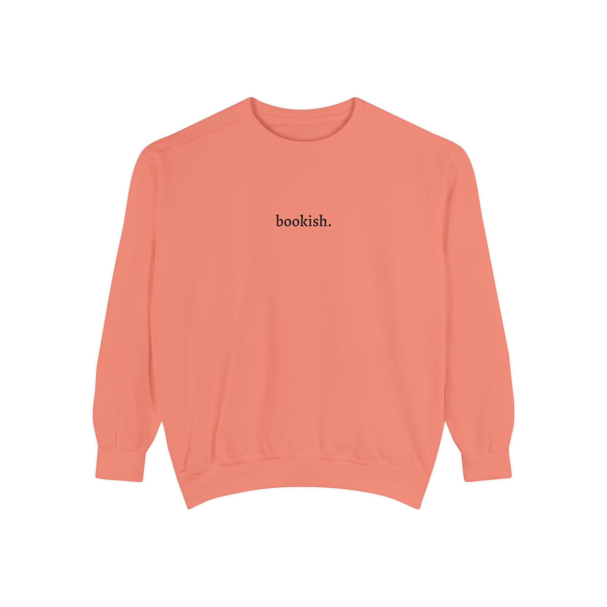 Bookish Sweatshirt – Minimal Literary Crewneck