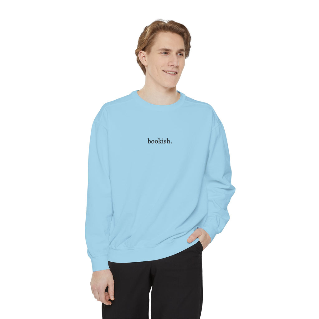 Bookish Sweatshirt – Minimal Literary Crewneck