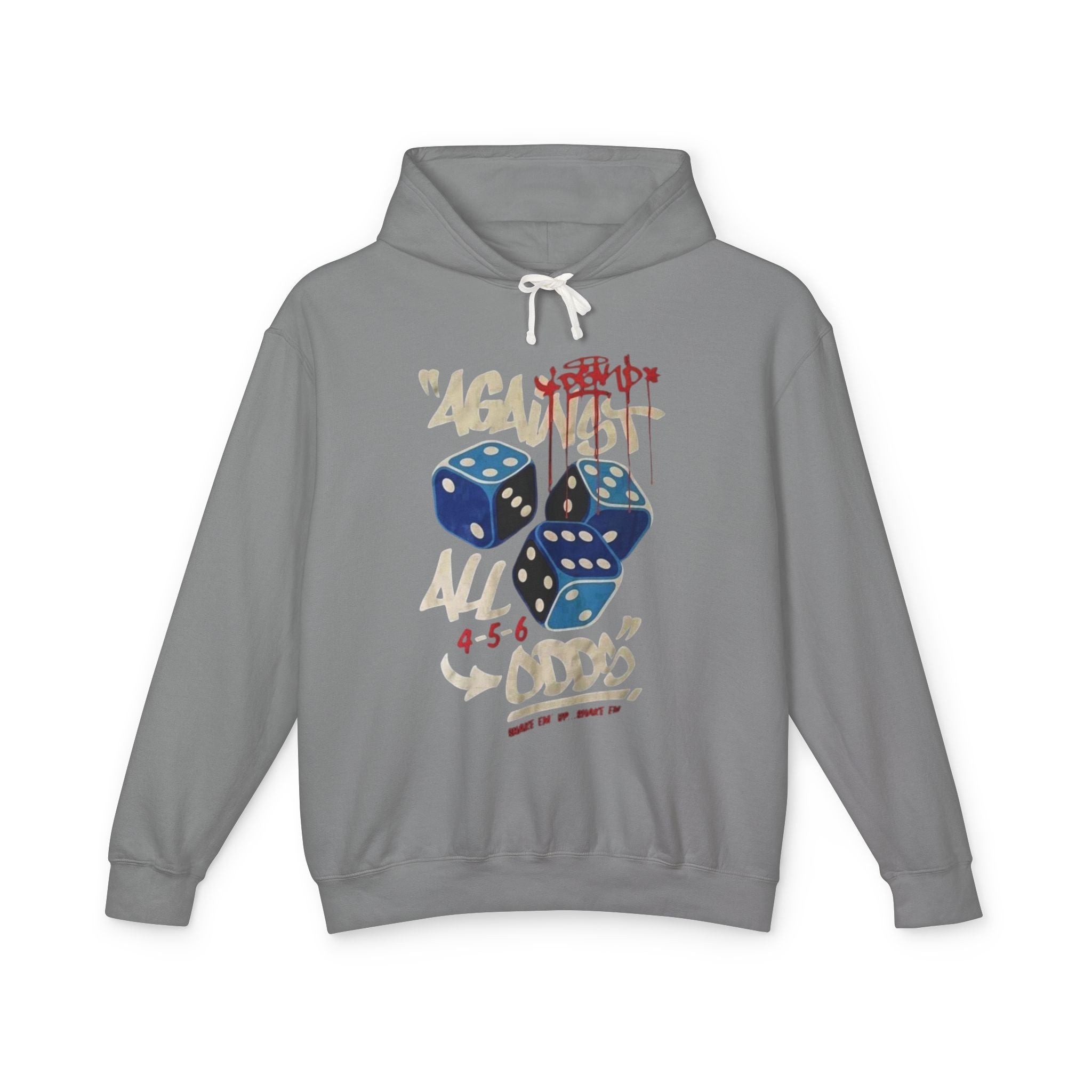 Vintage Streetwear 'All Odds' Hooded Sweatshirt