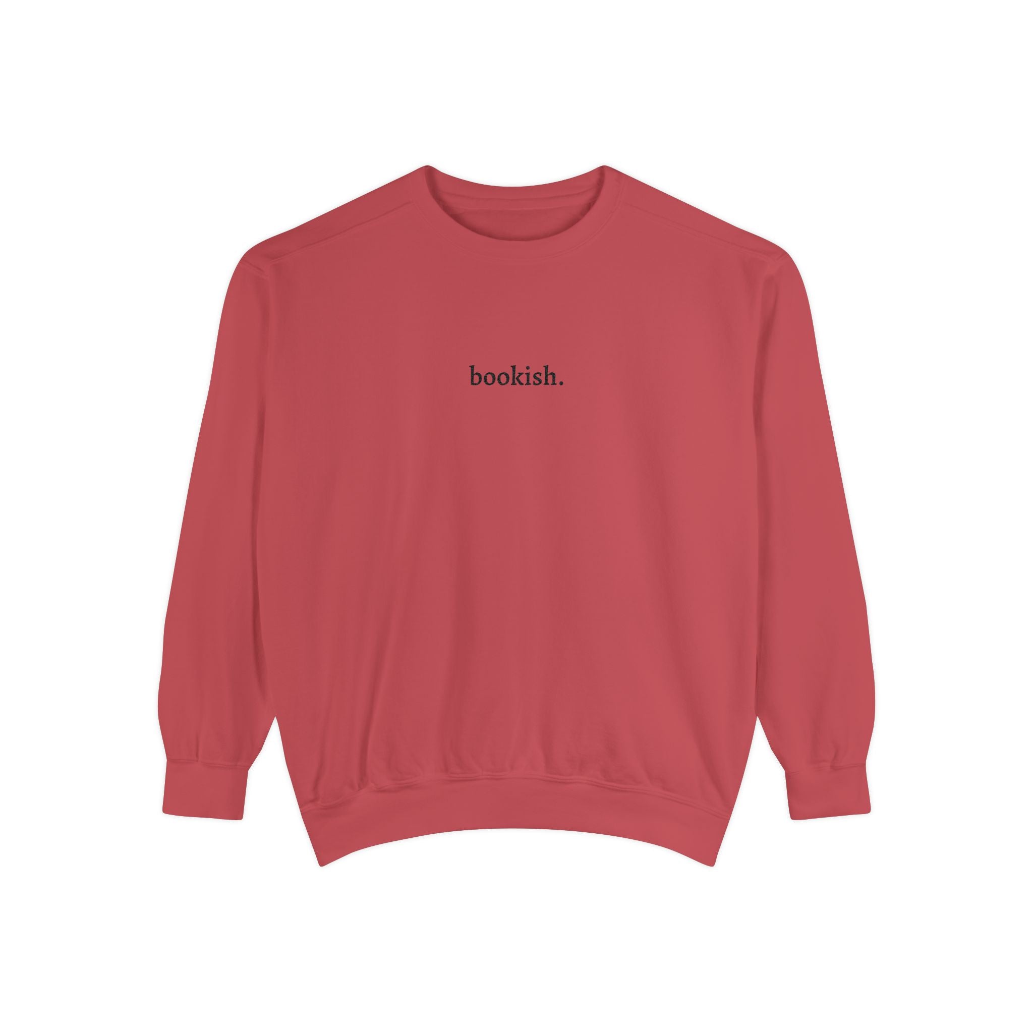 Bookish Sweatshirt – Minimal Literary Crewneck