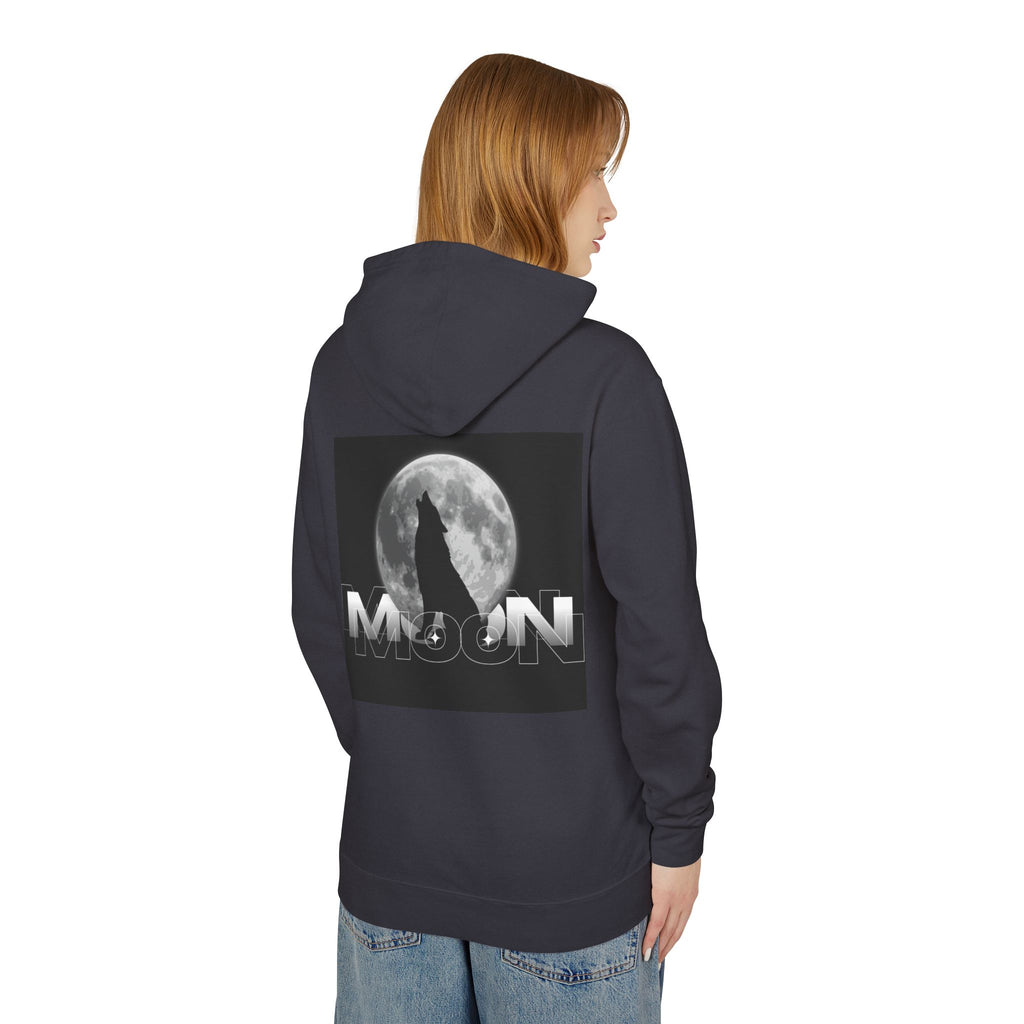 Wolf Moon Hoodie — Howling Wolf Graphic Pullover