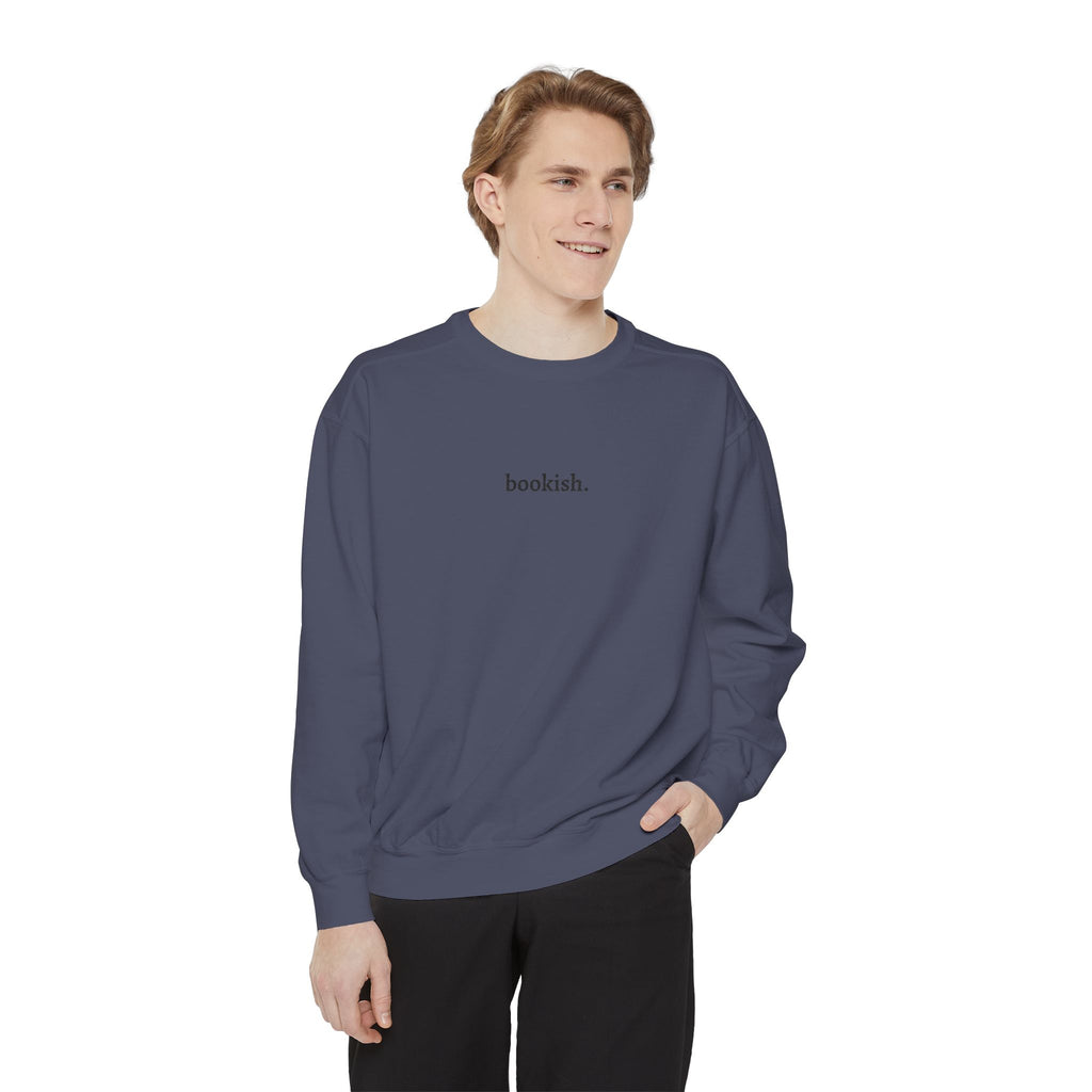 Bookish Sweatshirt – Minimal Literary Crewneck