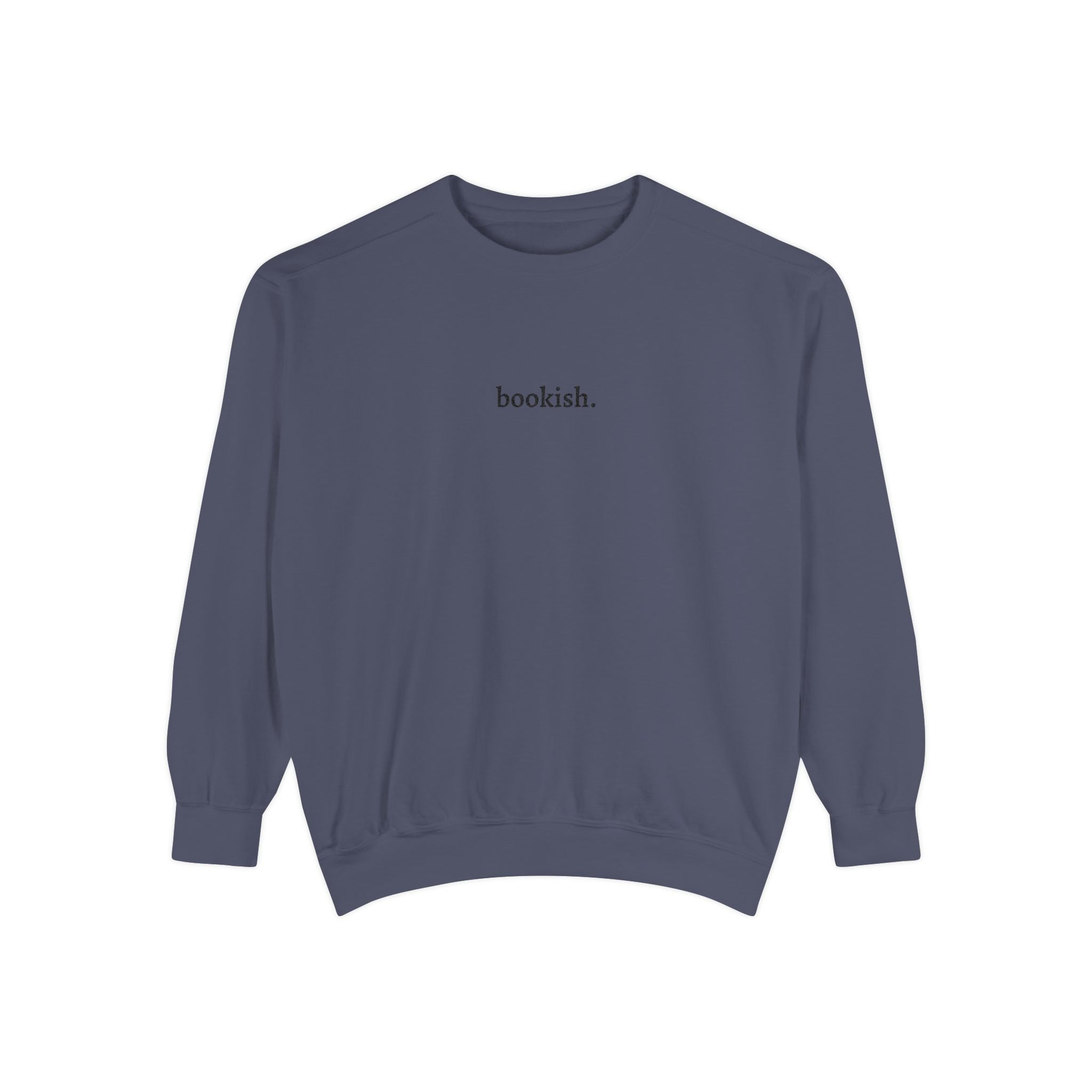 Bookish Sweatshirt – Minimal Literary Crewneck