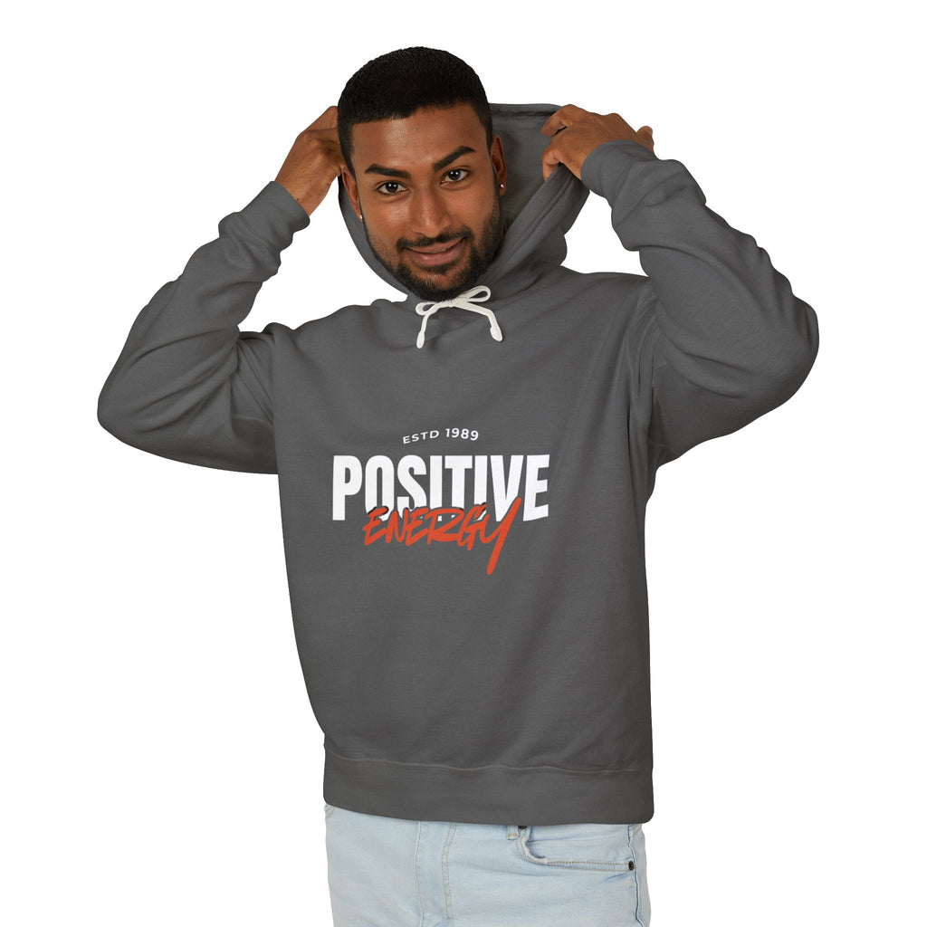 Positive Energy Hoodie — Inspirational Graphic Hooded Sweatshirt