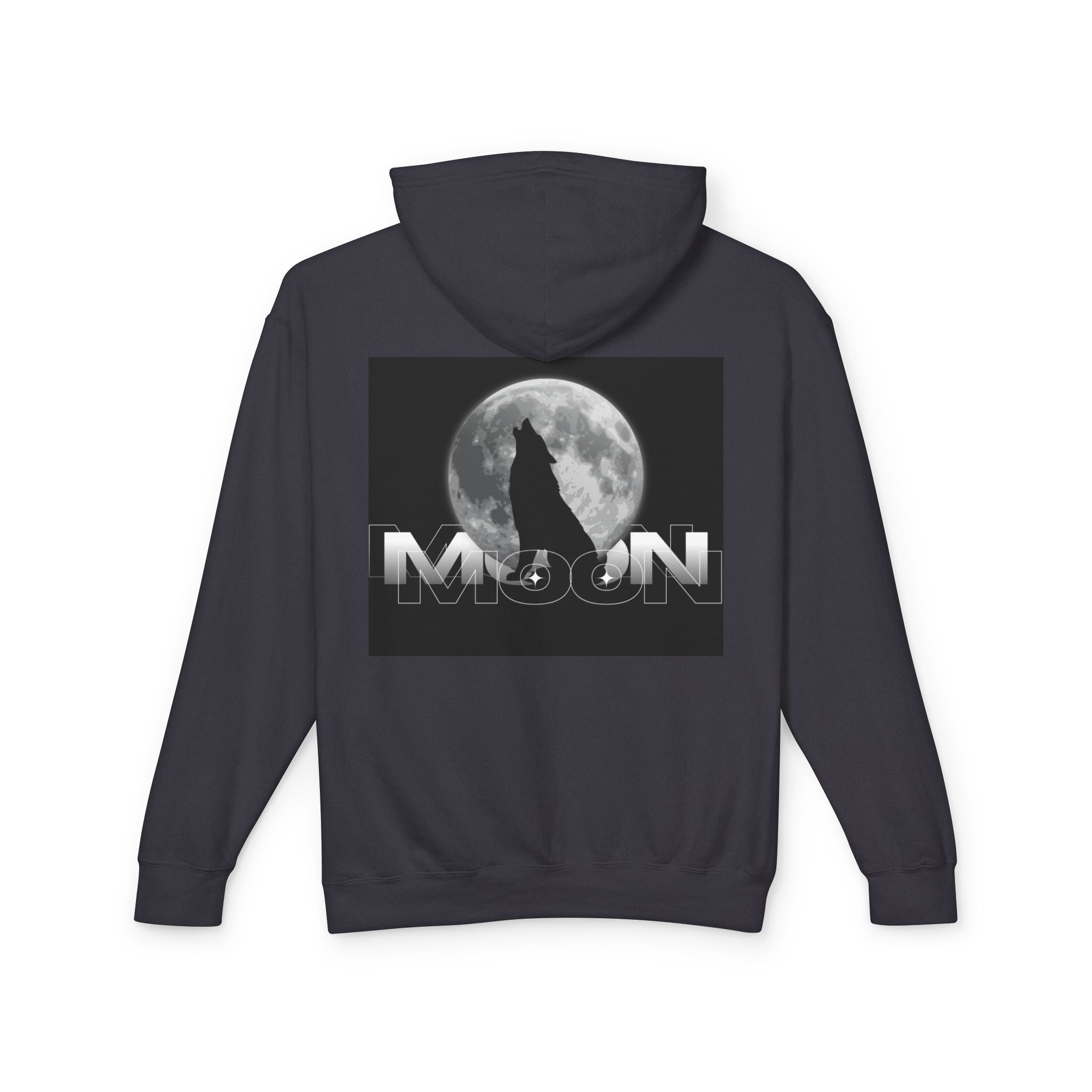 Wolf Moon Hoodie — Howling Wolf Graphic Pullover