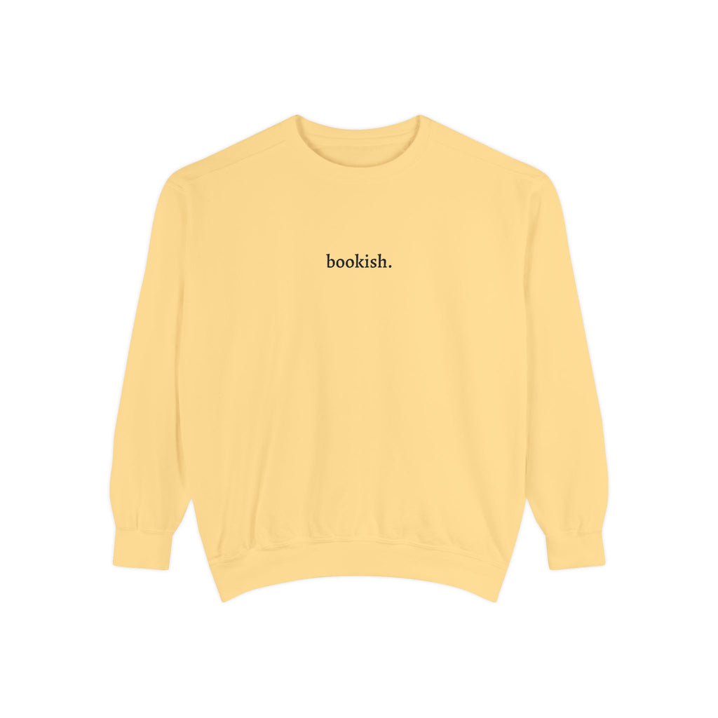Bookish Sweatshirt – Minimal Literary Crewneck