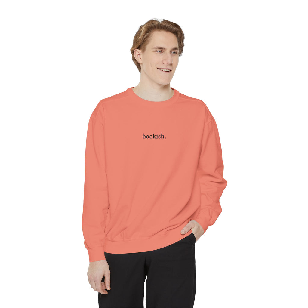 Bookish Sweatshirt – Minimal Literary Crewneck