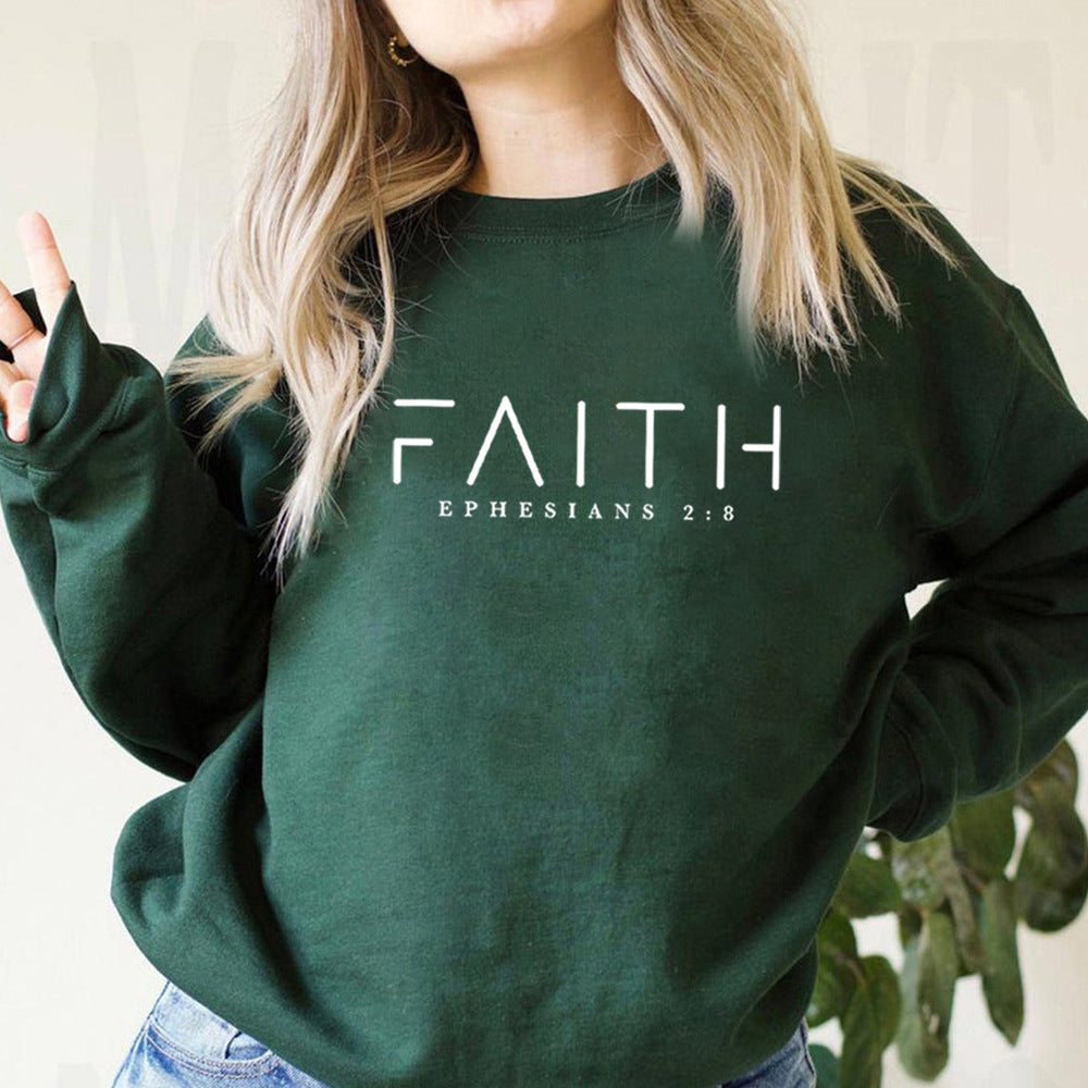 Heavyweight Bible Verse Sweatshirt | The Faith Statement