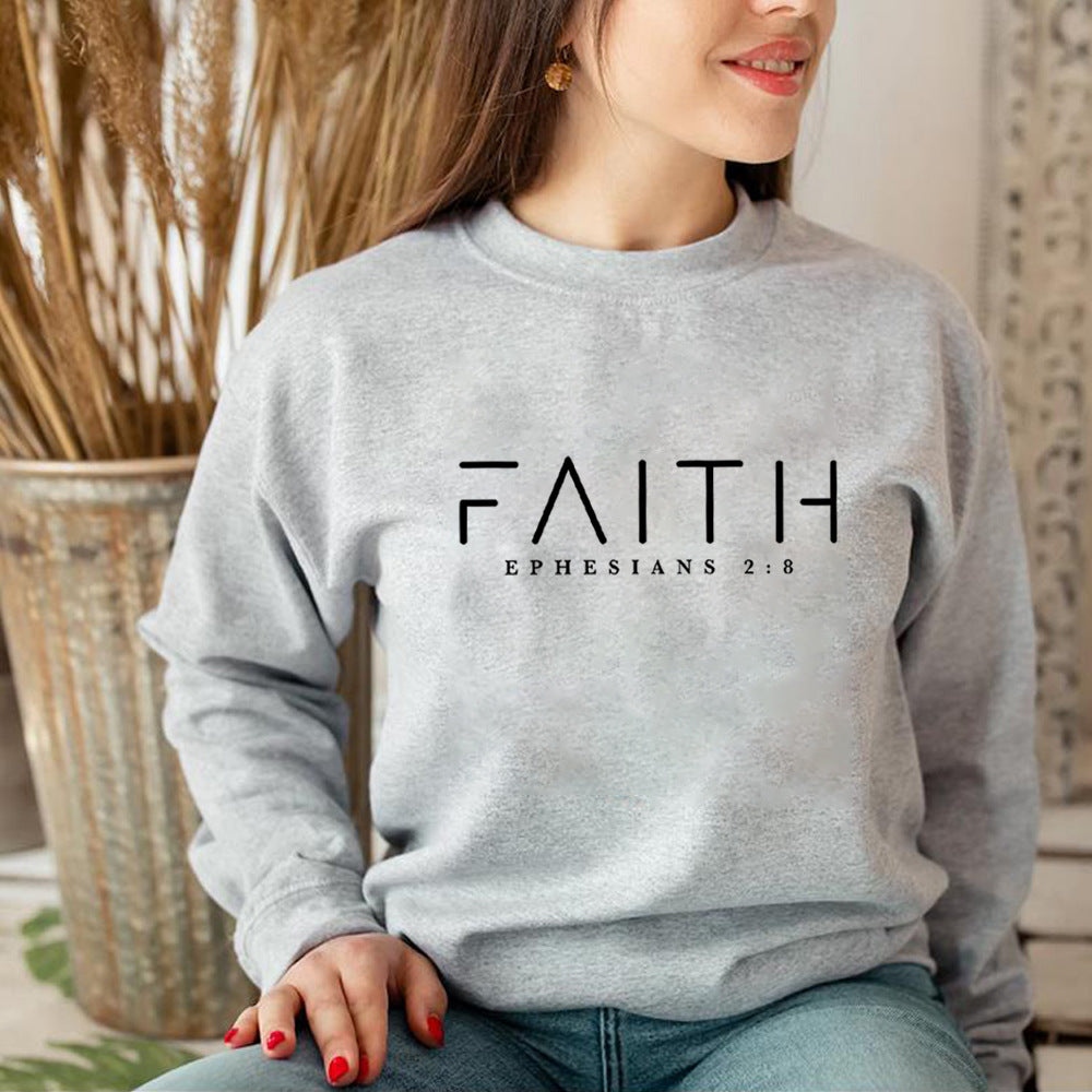 Heavyweight Bible Verse Sweatshirt | The Faith Statement