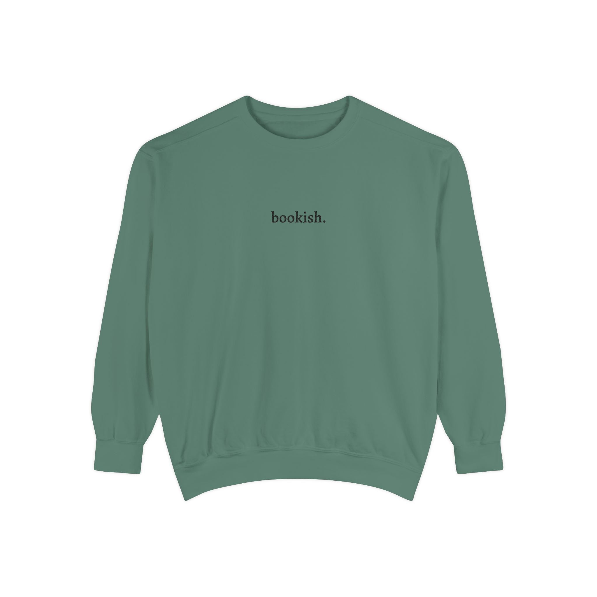 Bookish Sweatshirt – Minimal Literary Crewneck