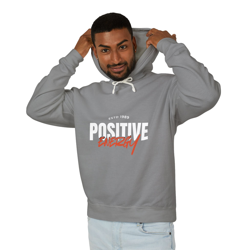 Positive Energy Hoodie — Inspirational Graphic Hooded Sweatshirt