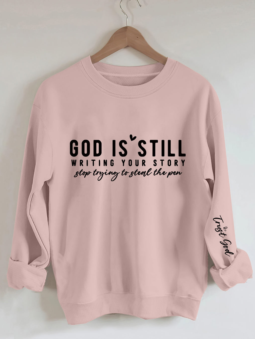 Soft-Touch Oversized Sweatshirt | Signature Letter-print Crewneck