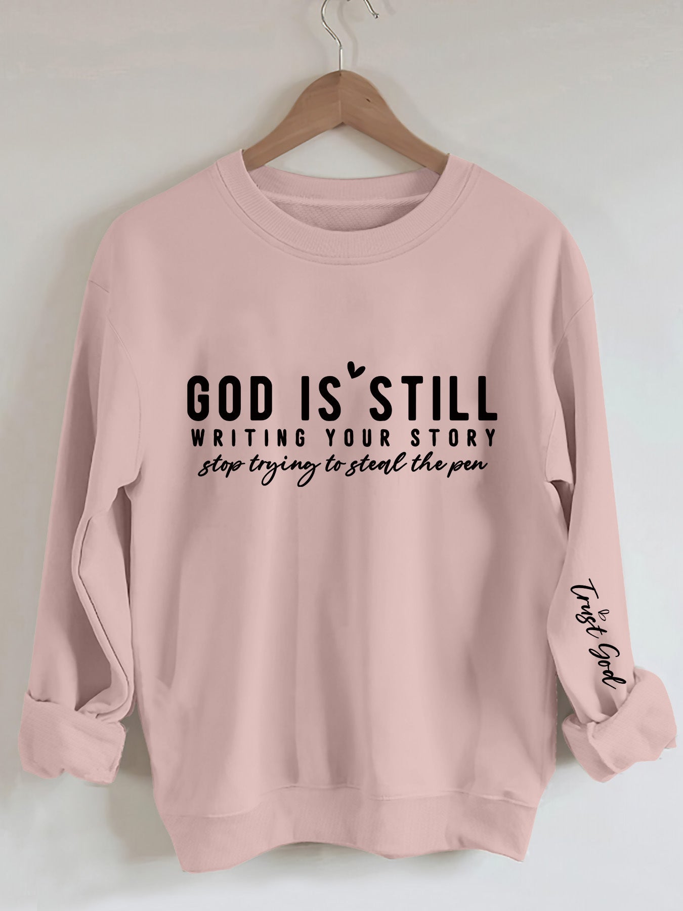 Soft-Touch Oversized Sweatshirt | Signature Letter-print Crewneck