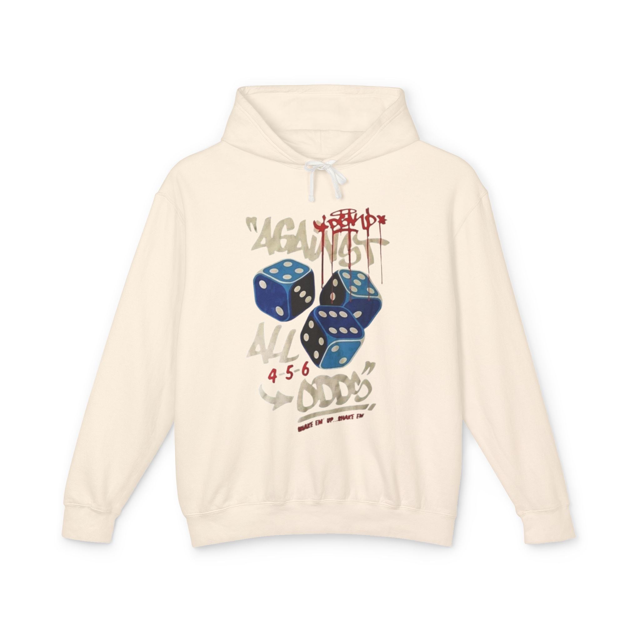 Vintage Streetwear 'All Odds' Hooded Sweatshirt