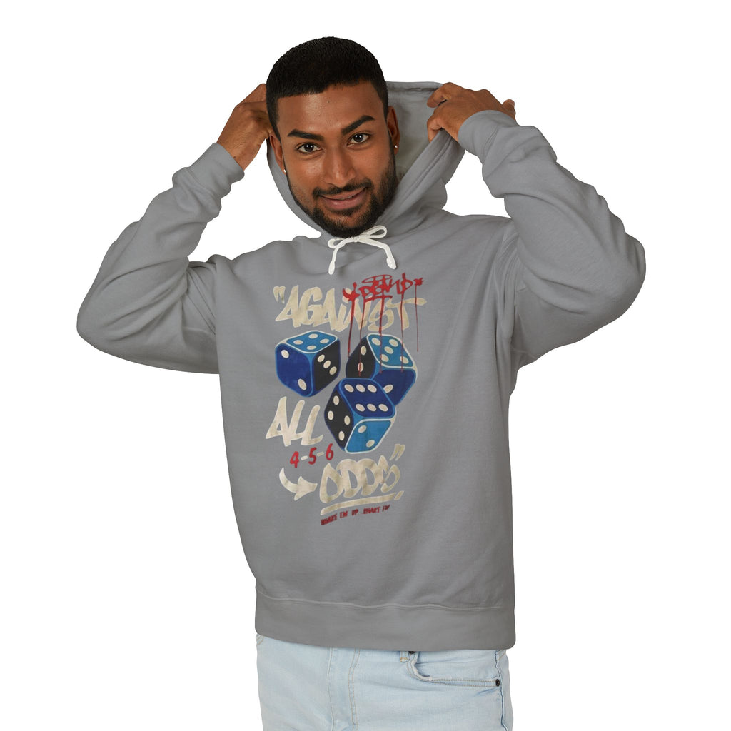 Vintage Streetwear 'All Odds' Hooded Sweatshirt