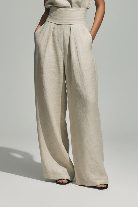 Sleeveless Turtleneck Co-Ord Set