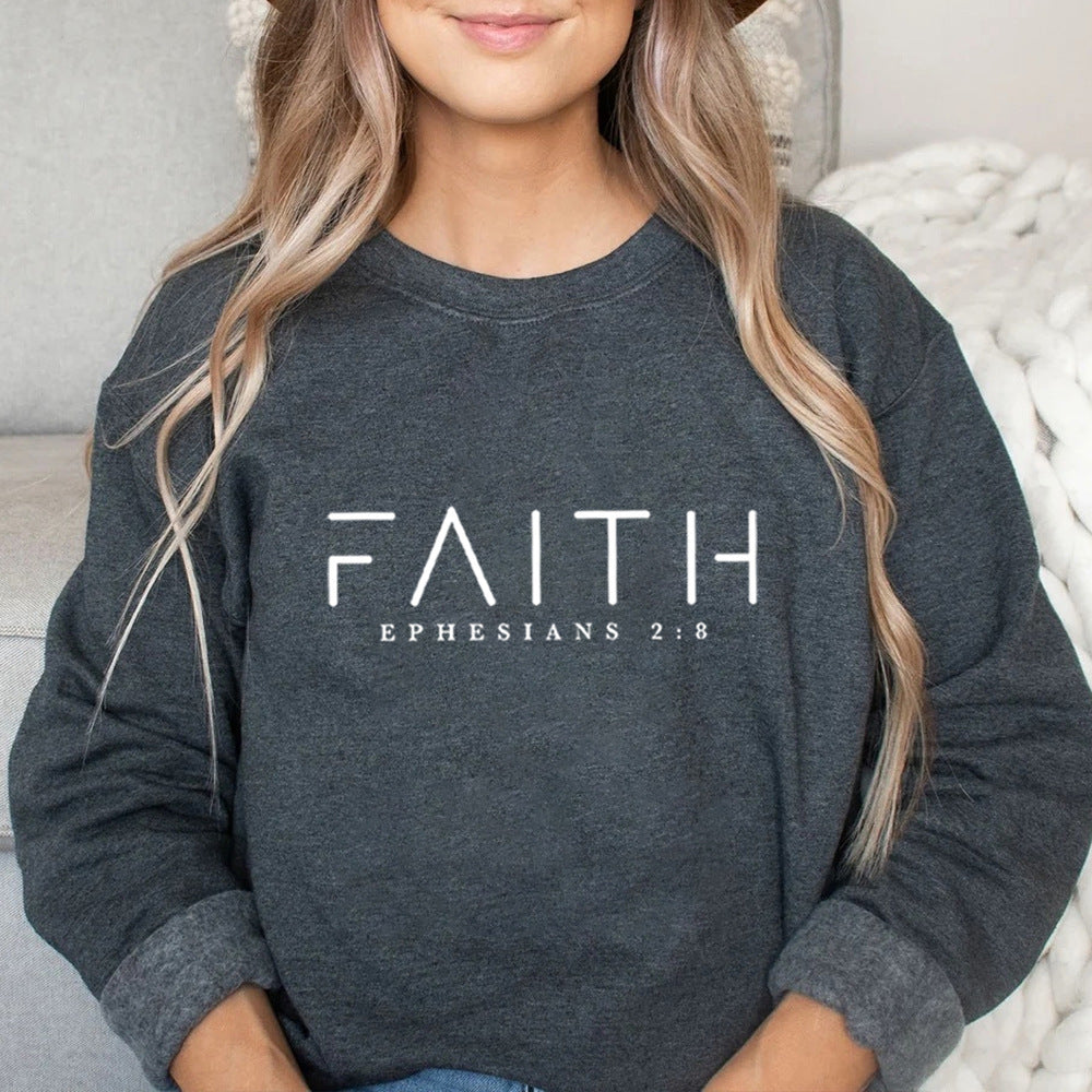 Heavyweight Bible Verse Sweatshirt | The Faith Statement