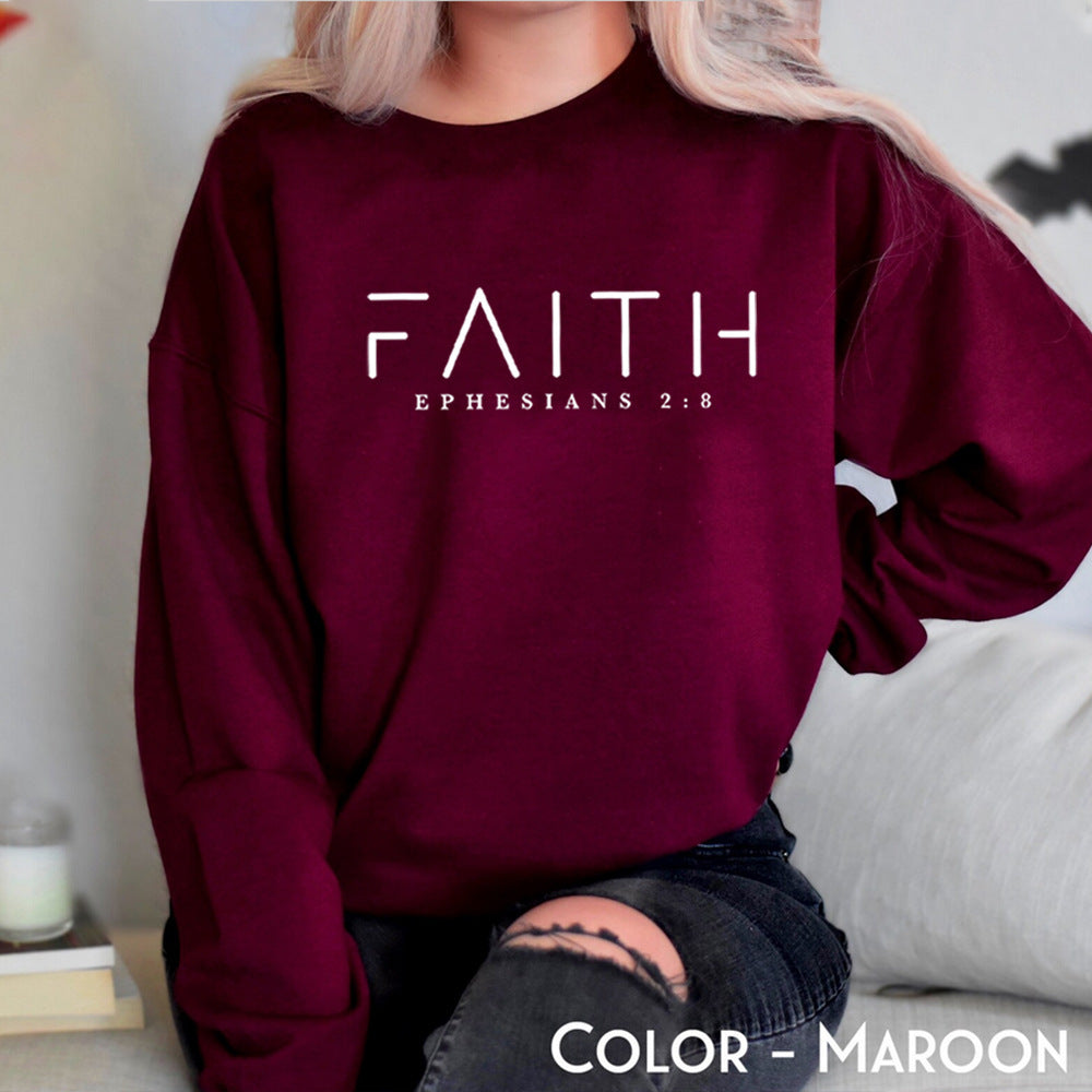 Heavyweight Bible Verse Sweatshirt | The Faith Statement
